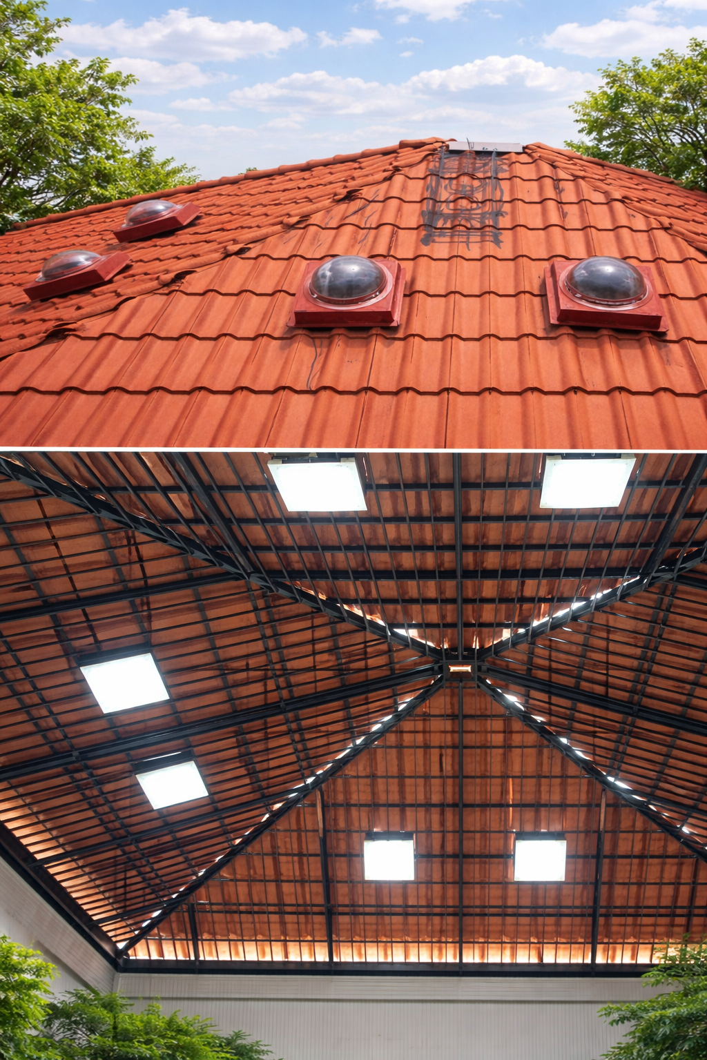 NANOSUN Tiles Product — Tile Roof Installation
